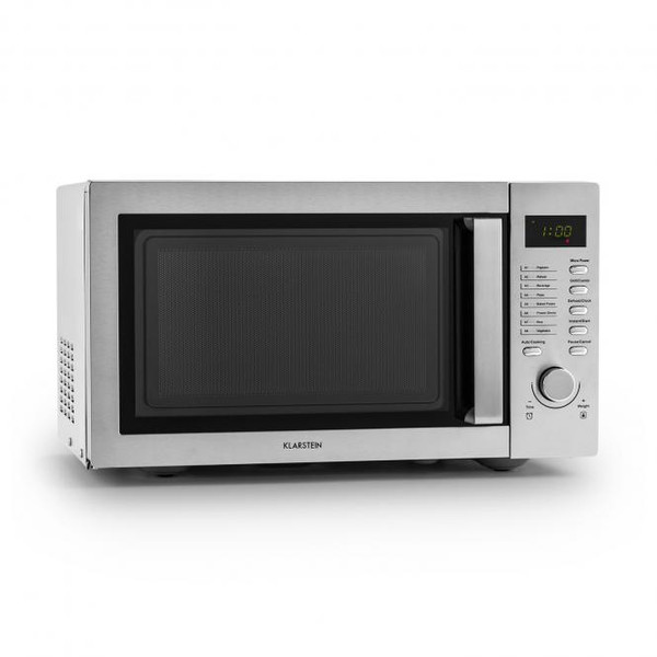 Klarstein 10028201 Countertop 23L 800W Stainless steel microwave