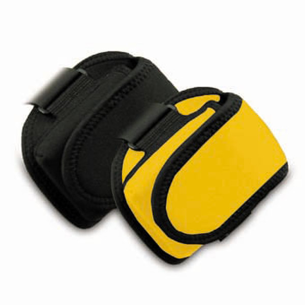 Macally iPod armband carrying case - Yellow Черный, Желтый
