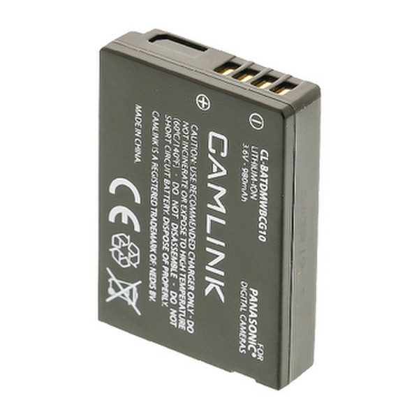 CamLink CL-BATDMWBCG10 Литий-ионная 980мА·ч 3.6В аккумуляторная батарея