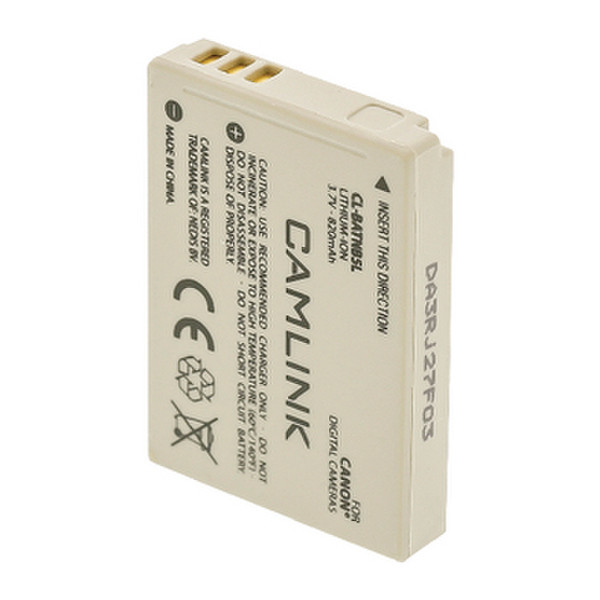 CamLink CL-BATNB5L Lithium-Ion 820mAh 3.7V rechargeable battery