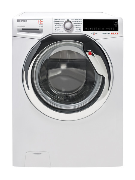 Hoover WDXA 596AH-S freestanding Front-load A Chrome,White washer dryer