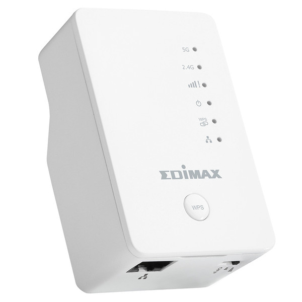 Edimax EW-7438AC Network transmitter & receiver Weiß Netzwerk-Erweiterungsmodul