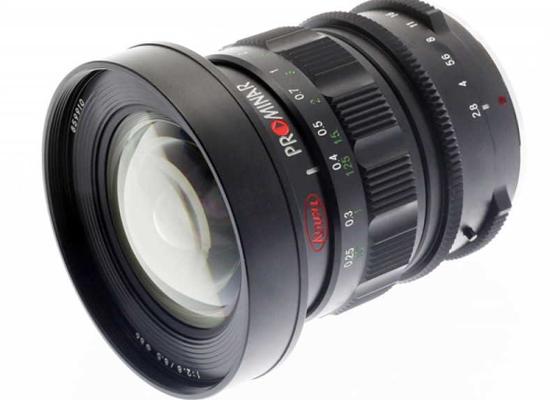 Kowa PROMINAR MFT 8.5mm f2.8 Беззеркальный цифровой фотоаппарат со сменными объективами / Зеркальный фотоаппарат Super wide lens Черный