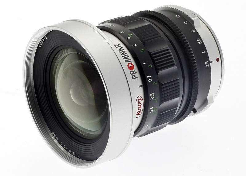 Kowa PROMINAR MFT 8.5mm f2.8 Беззеркальный цифровой фотоаппарат со сменными объективами / Зеркальный фотоаппарат Super wide lens Cеребряный