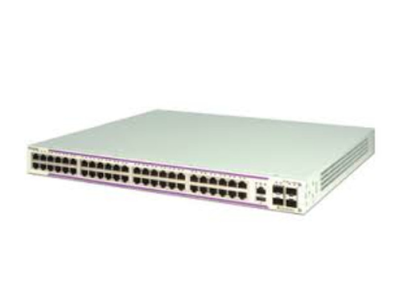 Alcatel-Lucent OmniSwitch 6350 gemanaged L3 Gigabit Ethernet (10/100/1000) Energie Über Ethernet (PoE) Unterstützung 1U Grau