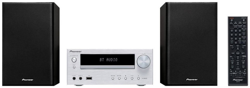 Pioneer X-HM15BT-S Micro set 30W Black,Silver home audio set