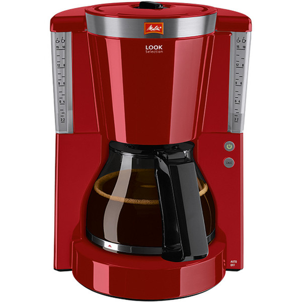 Melitta 21423.5 Drip coffee maker 1.25L 15cups Red coffee maker