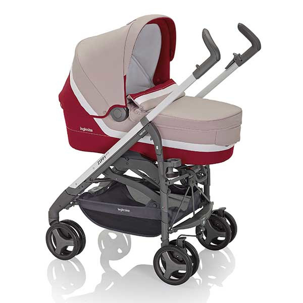 Inglesina Zippy System Pro Traditional stroller 1seat(s) Beige,Red