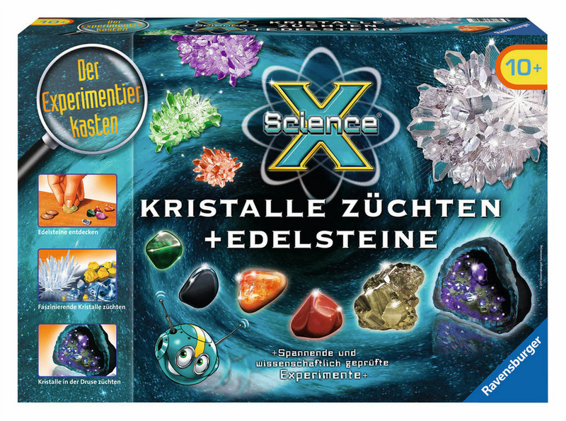Ravensburger ScienceX Kristalle züchten + Edelsteine