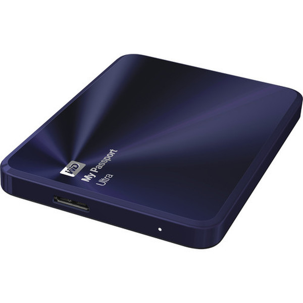 Western Digital My Passport Ultra Metal 3TB USB Type-A 3.0 (3.1 Gen 1) 3000GB Schwarz, Blau Externe Festplatte