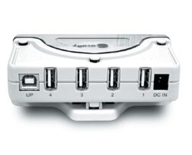 Macally USB 4-port Hub for Mac - White White interface hub