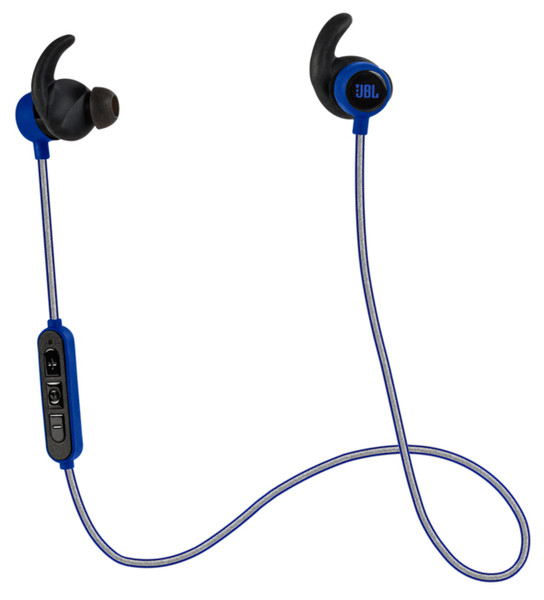 JBL Reflect Mini BT Затылочная дужка Стереофонический Bluetooth Черный, Синий