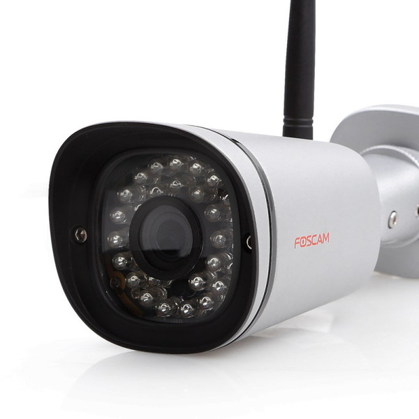 Foscam FI9800P IP security camera Innen & Außen Geschoss Edelstahl Sicherheitskamera