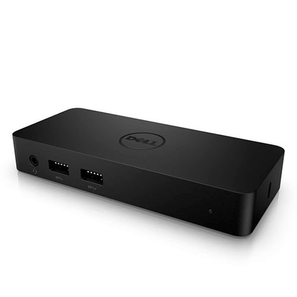 DELL Dual Video USB 3.0 D1000 USB 3.0 (3.1 Gen 1) Type-A Черный