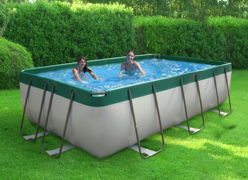 New Plast Kit Diva 350 Frame Rectangular above ground pool
