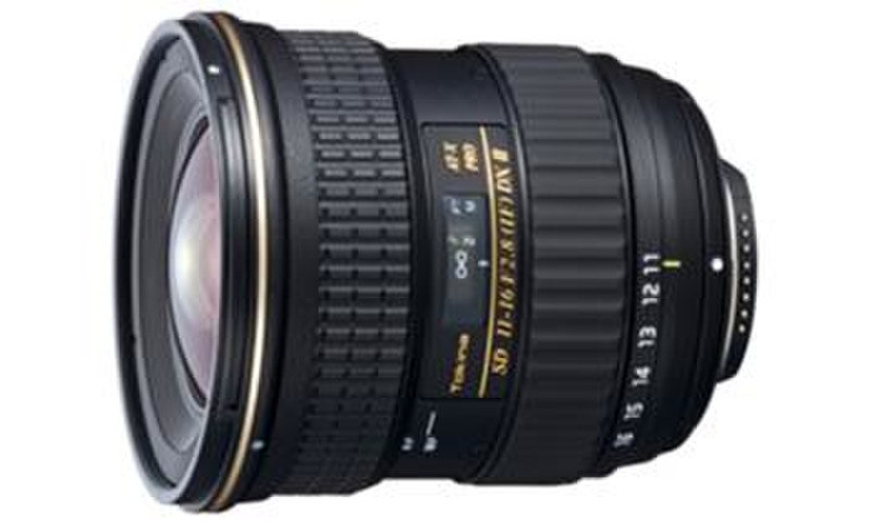 Tokina AF 11-16mm F2.8 SLR Ultra-wide lens Черный