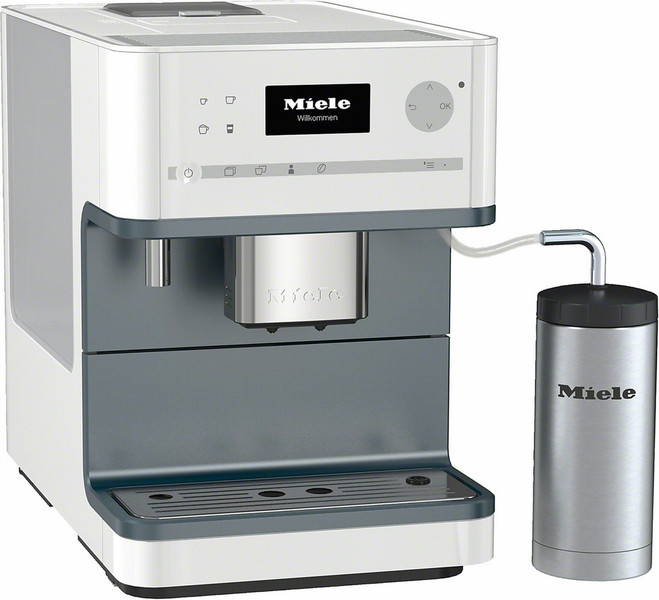 Miele CM 6310 Espresso machine 1.8л 14чашек Белый