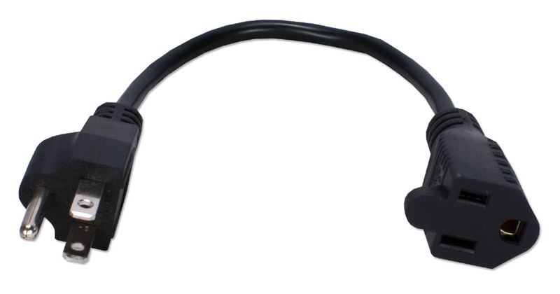 QVS 0.25m NEMA 5-15P/NEMA 5-15R