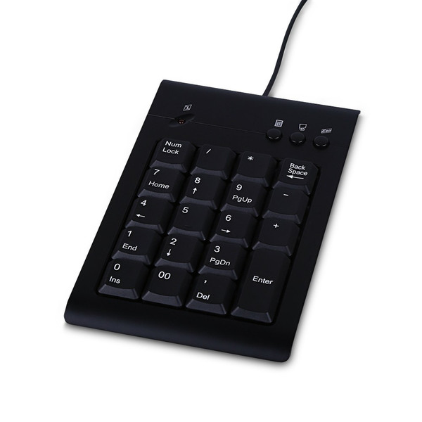 V7 KP1019-USB-4NB Numerische Tastatur