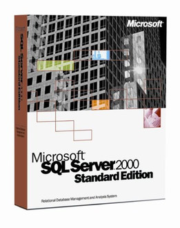 Microsoft SQL Server 2000 Standard Edition, SP4, EN Disk Kit 1user(s) storage networking software