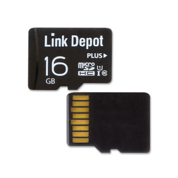 Link Depot LD-MSD 16GB MicroSDHC Class 10 memory card