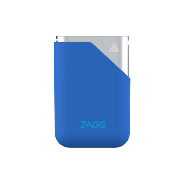 Zagg Power Amp 6 6000mAh Blau, Silber Akkuladegerät