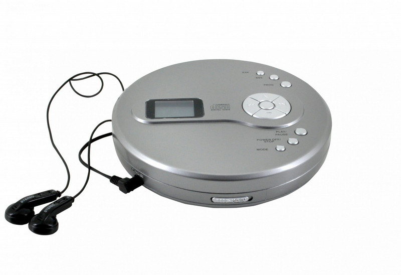 Soundmaster CD9110 Portable CD player Silber CD-Spieler