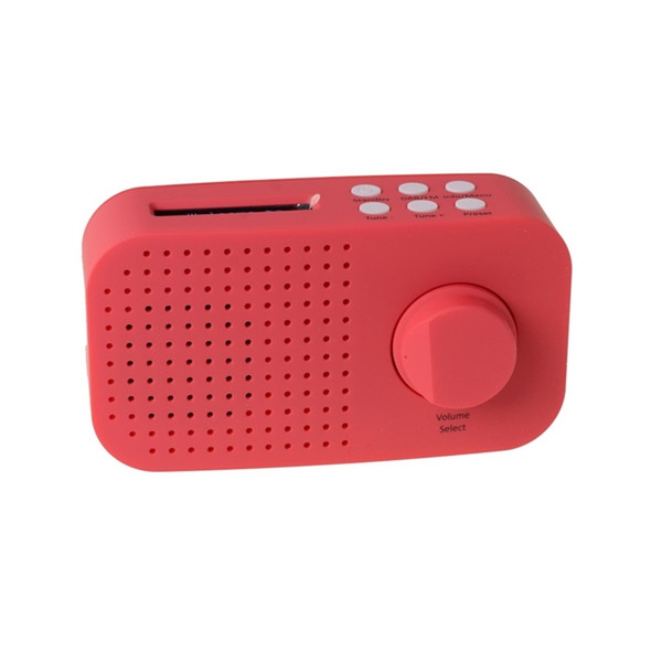 Tiny Audio Ami Tragbar Digital Rot Radio