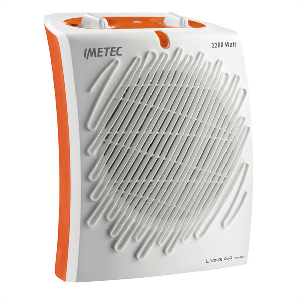 Imetec Living Air M2-100 Indoor 2200W Orange,White Fan