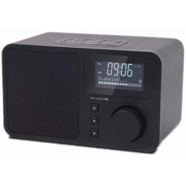 Tiny Audio M9 Uhr Digital Schwarz Radio