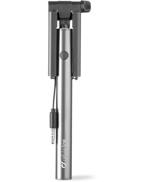 Cellularline SELFIEPOCKETS Smartphone Schwarz, Silber Selfie-Stick