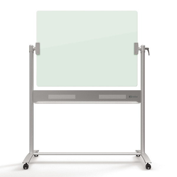 Nobo Diamond Glass Magnetic Mobile Board 1200x900mm