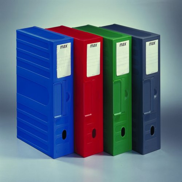 Rexel MAX FILING BOX PP RED