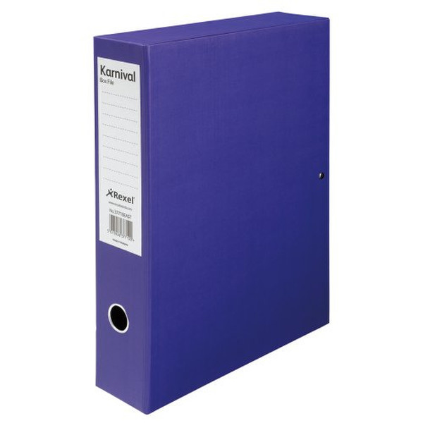 Rexel Karnival Box File Violet