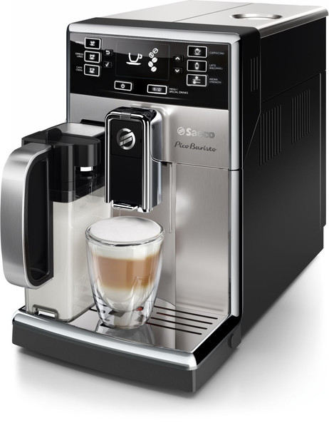 Saeco GranBaristo Avanti HD8927/09 freestanding Espresso machine 1.8L 15cups Black,Stainless steel coffee maker