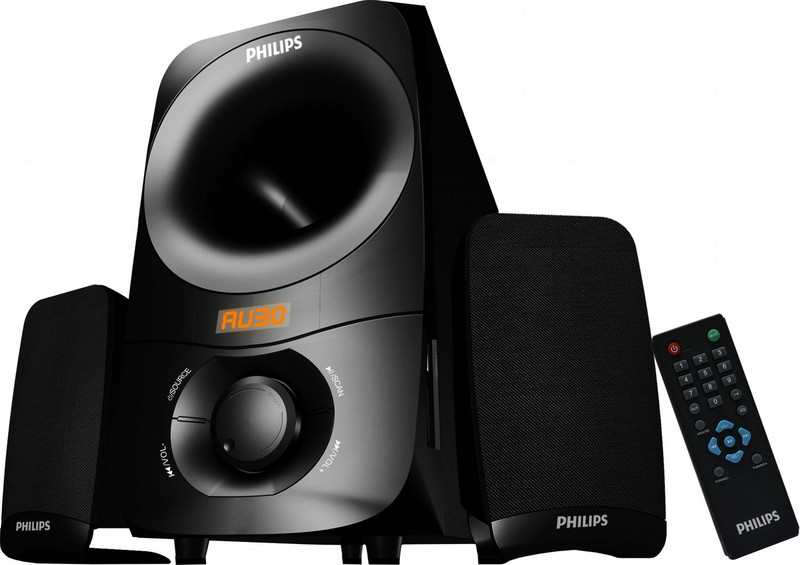 Philips MMS6000F/94 2.1канала 40Вт Черный набор аудио колонок