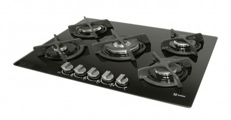 M-System MGGK-75 B IX Built-in Gas Black hob