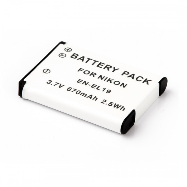 Madman 3.7V 2.5Wh 670mAh Lithium-Ion 670mAh 3.7V rechargeable battery