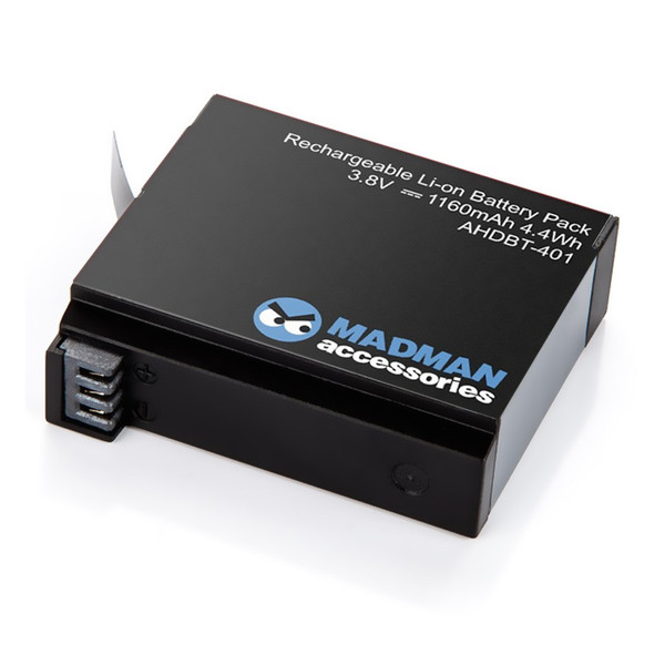 Madman 1160 mAh, 3.8 V Lithium-Ion 1160mAh 3.8V rechargeable battery