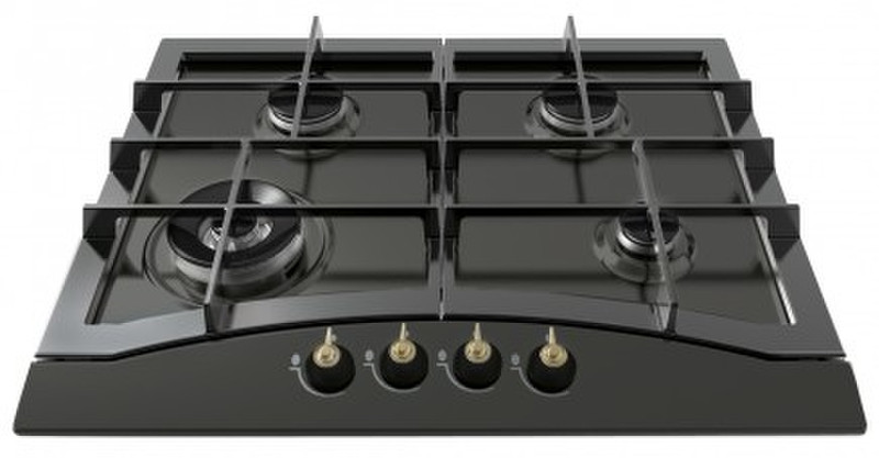 M-System MGKWC-60 AN B Built-in Gas Black hob