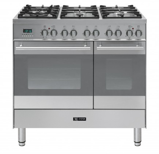 M-System MFNTD-96 IX Отдельностоящий Gas hob Нержавеющая сталь кухонная плита