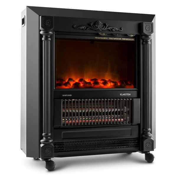 Klarstein Grenoble Freestanding fireplace Электрический Черный