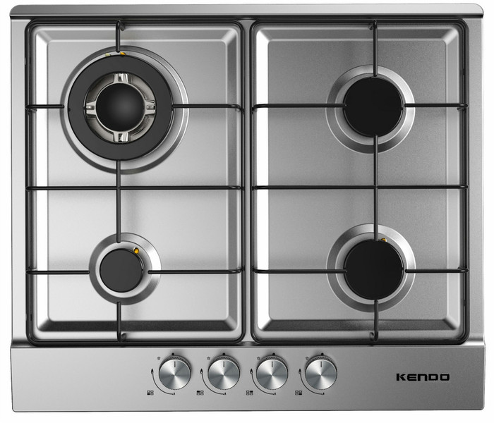 Kendo KMGH-604FTC Built-in Gas Stainless steel