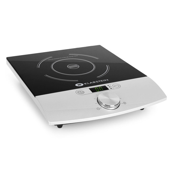 Klarstein 10012195 Tabletop Induction Black,Metallic hob