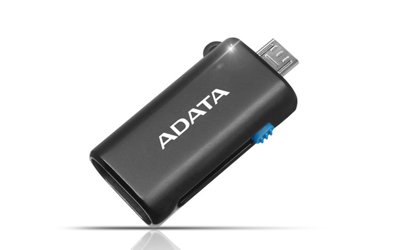 ADATA AUSDH16GUICL10-ROTGMBK USB 2.0 Черный устройство для чтения карт флэш-памяти