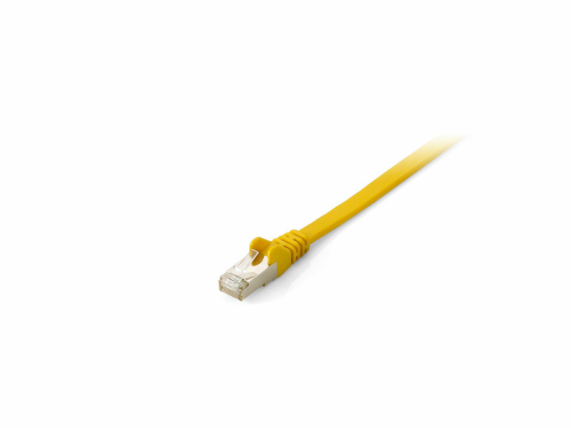 Digital Data Communications 607860 1м Cat6a S/FTP (S-STP) Желтый сетевой кабель