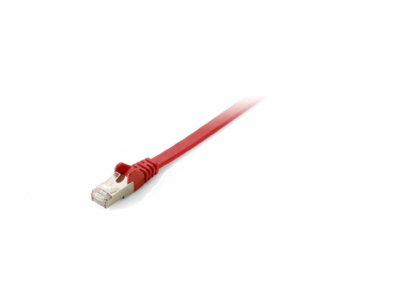 Digital Data Communications 607827 0.5м Cat6a S/FTP (S-STP) Красный сетевой кабель