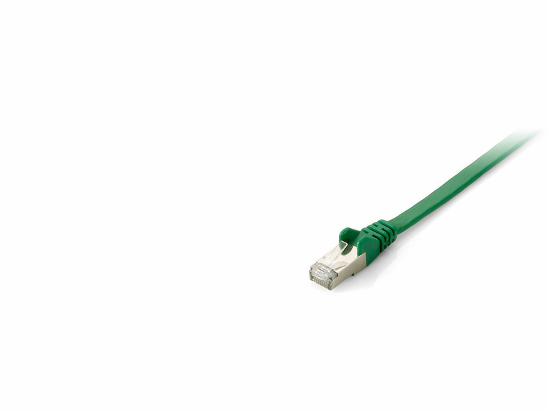 Digital Data Communications 607840 1м Cat6a S/FTP (S-STP) Зеленый сетевой кабель