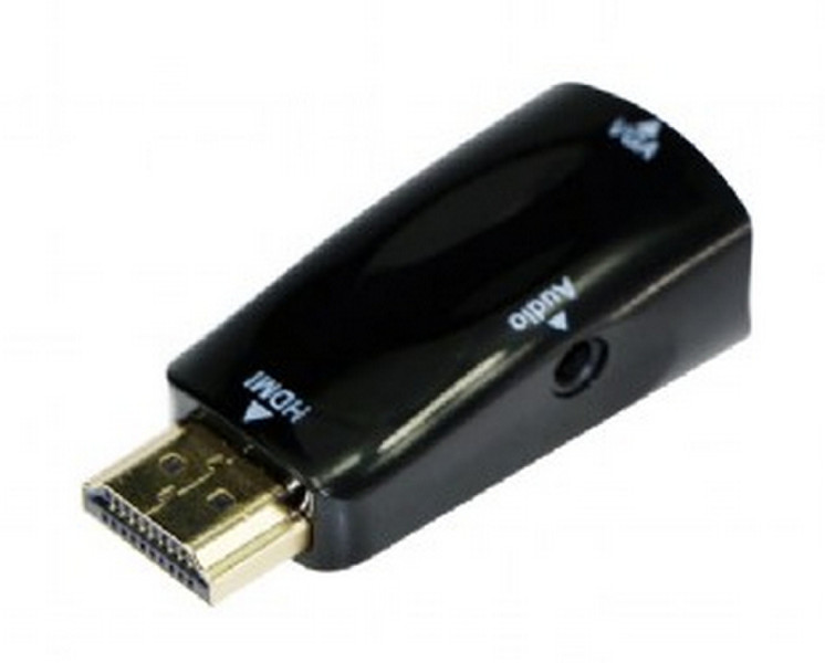 Gembird A-HDMI-VGA-02 адаптер для видео кабеля