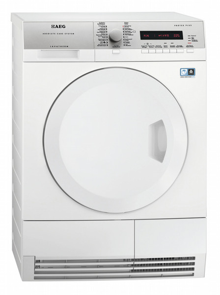 AEG T75480DIH freestanding Front-load 8kg A+ White